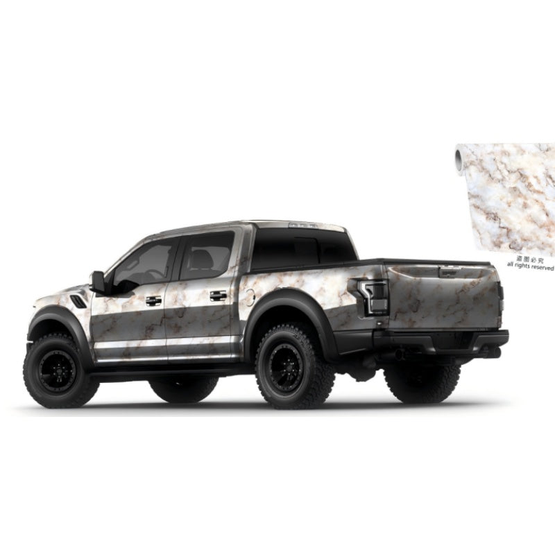 Marble Series Custom Vinyl Car Wrap