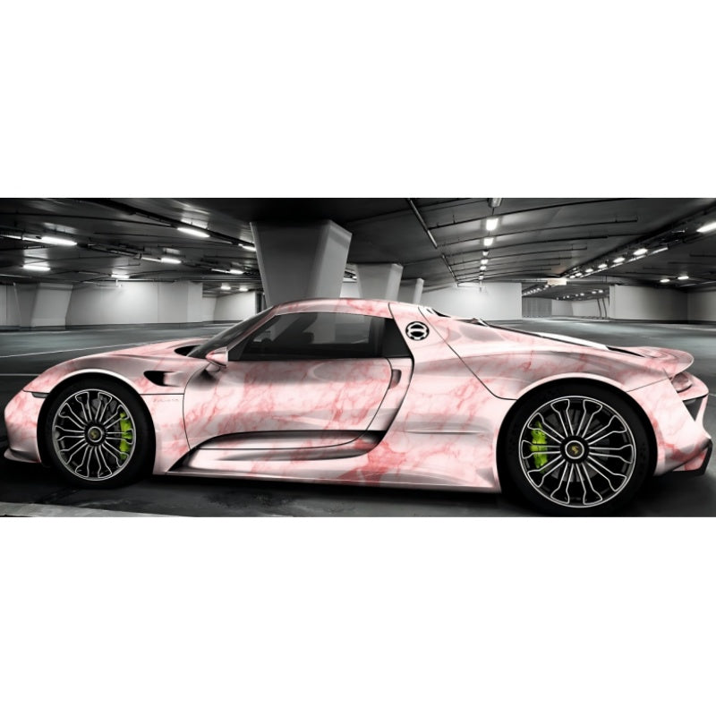 Marble Series Custom Vinyl Car Wrap
