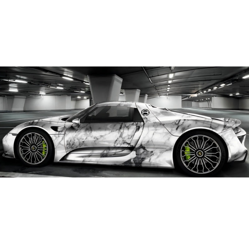 Marble Series Custom Vinyl Car Wrap