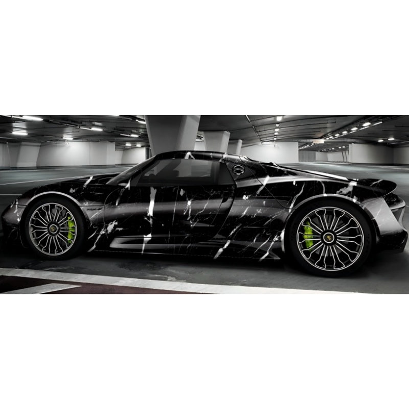 Marble Series Custom Vinyl Car Wrap