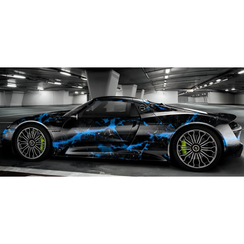 Marble Series Custom Vinyl Car Wrap