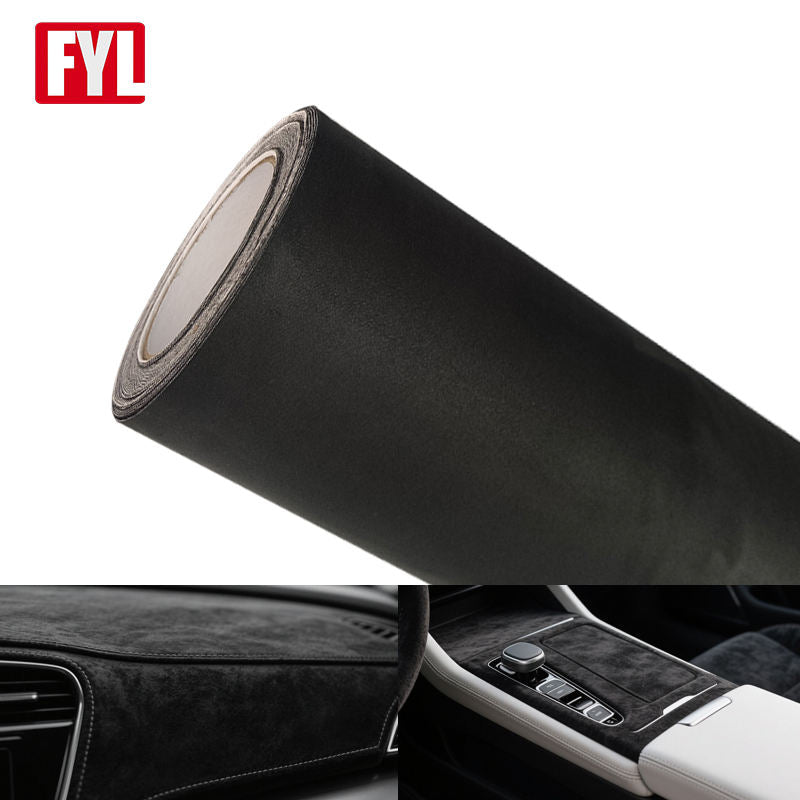 FYL 0.4mm Cashmere Interior Film(Charcoal Grey)