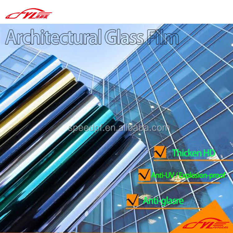 Mirror Building window glass film