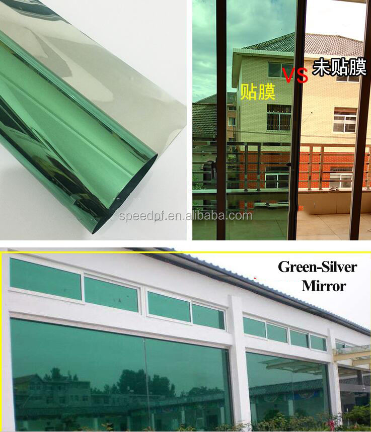 Mirror Building window glass film