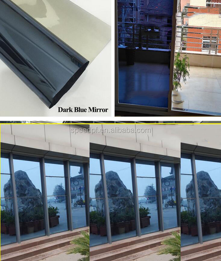 Mirror Building window glass film
