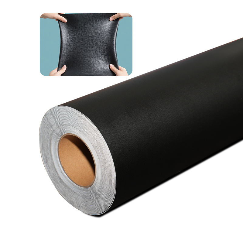 4 way-stretch Leather Car Interior Film (Starlight Black)