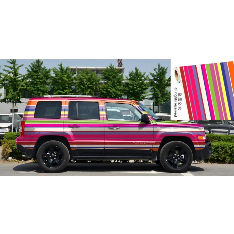 Flower series Custom Vinyl Car Wrap