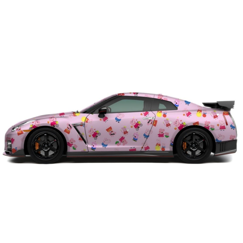 Flower series Custom Vinyl Car Wrap