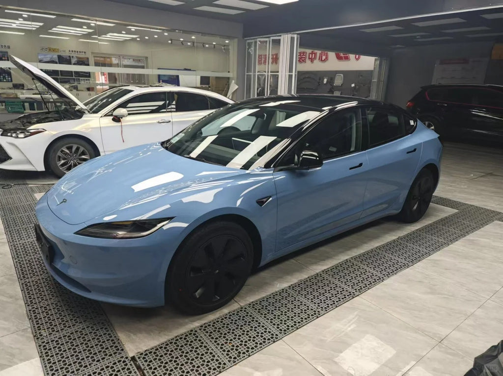 Crystal Porcelain Blue(FYL-6796C) Car TPU Color PPF