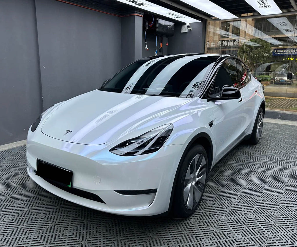 Diamond White to Blue(FYL-6851H) Car TPU Color PPF