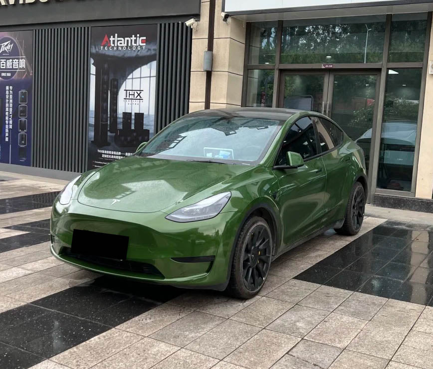 Metallic Mamba Green(FYL-6873J) Car TPU Color PPF