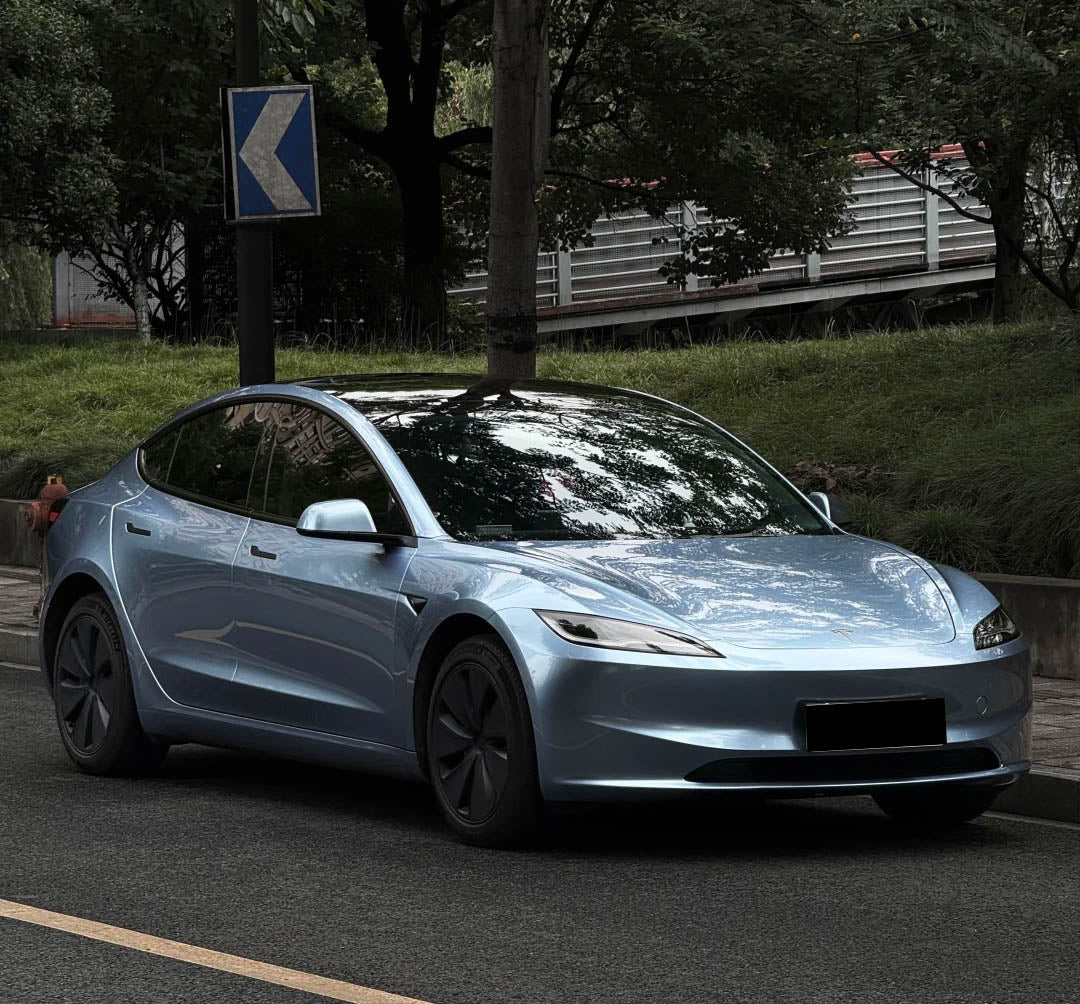 Tesla Glacier Blue(FYL-6897J) Car TPU Color PPF