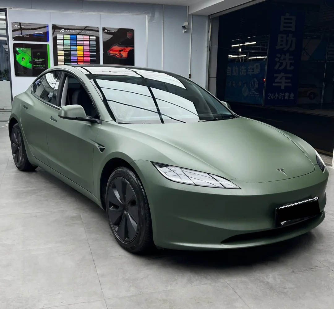 Matte Combat Green(FYL-6900Y) Car TPU Color PPF