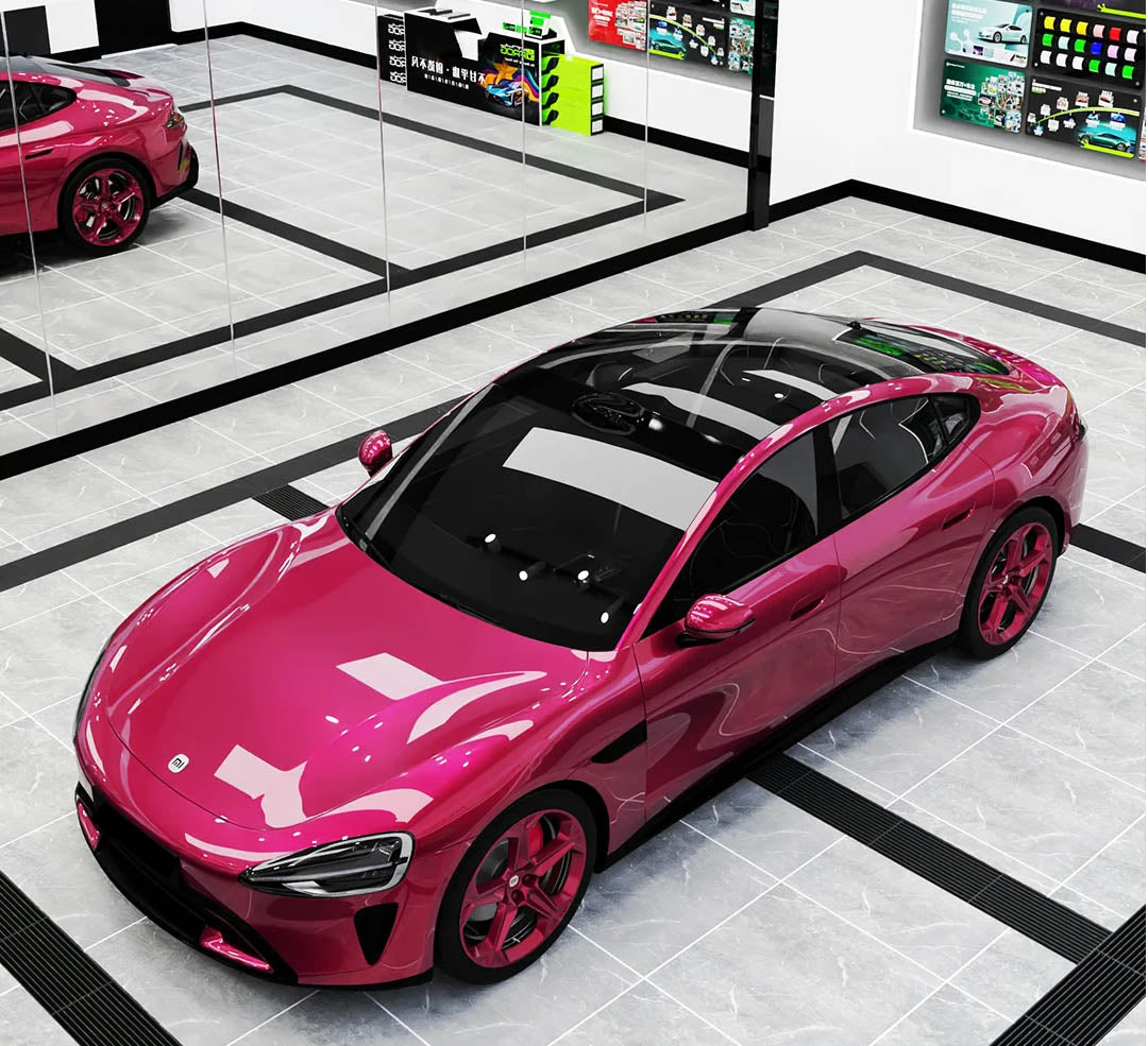 Sparkling Red Purple(FYL-6969Z) Car TPU Color PPF