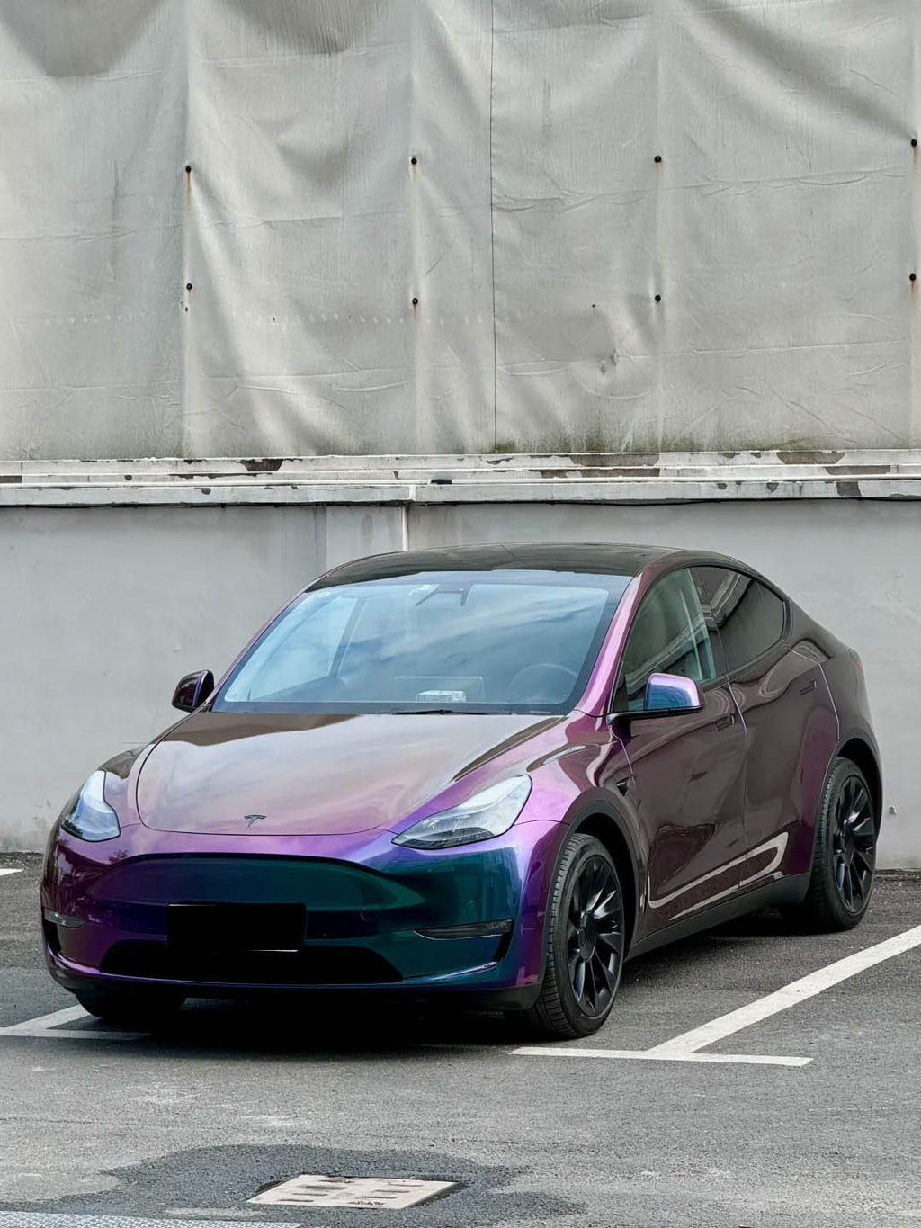 Chameleon-Green Silver Purple(FYL-6968Z) Car TPU Color PPF