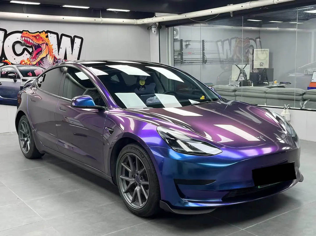 Chameleon-Purple Red Blue(FYL-6970Z) Car TPU Color PPF