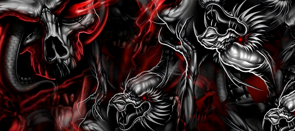 Skull series Custom Vinyl Car Wrap