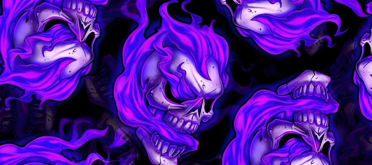 Skull series Custom Vinyl Car Wrap