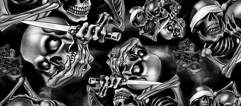 Skull series Custom Vinyl Car Wrap