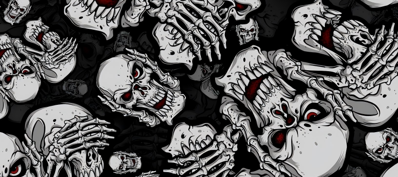 Skull series Custom Vinyl Car Wrap