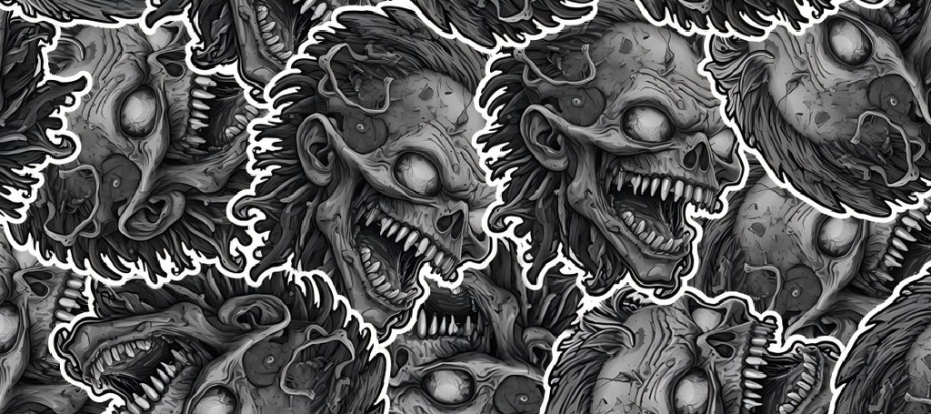 Skull series Custom Vinyl Car Wrap