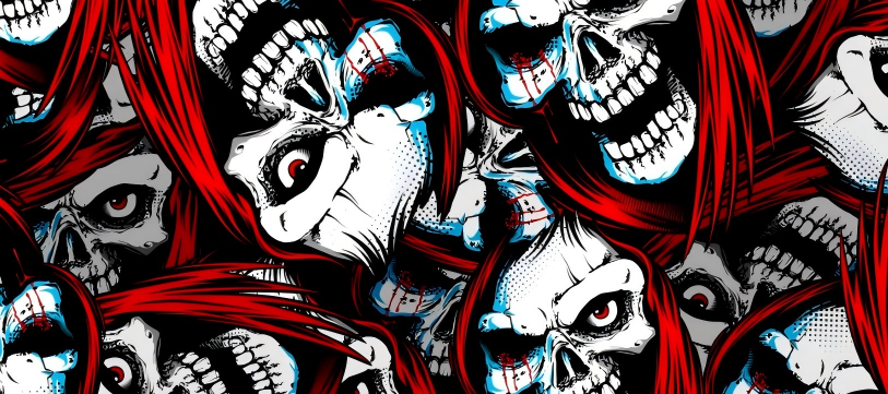 Skull series Custom Vinyl Car Wrap