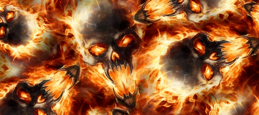 Skull series Custom Vinyl Car Wrap