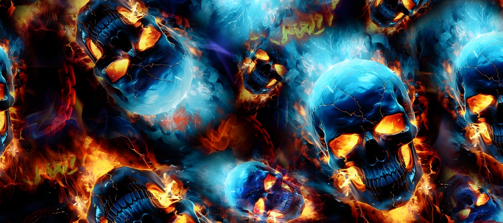 Skull series Custom Vinyl Car Wrap