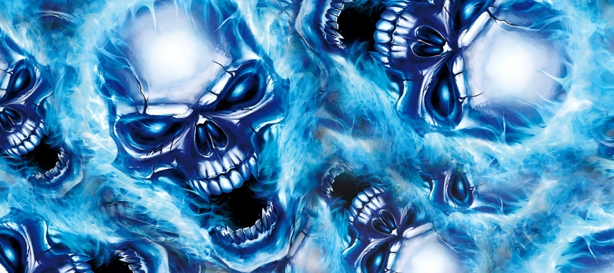 Skull series Custom Vinyl Car Wrap