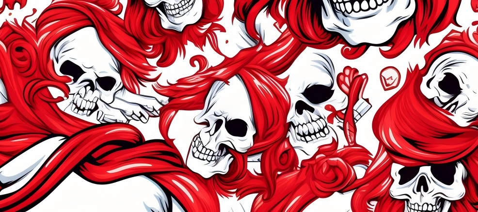 Skull series Custom Vinyl Car Wrap