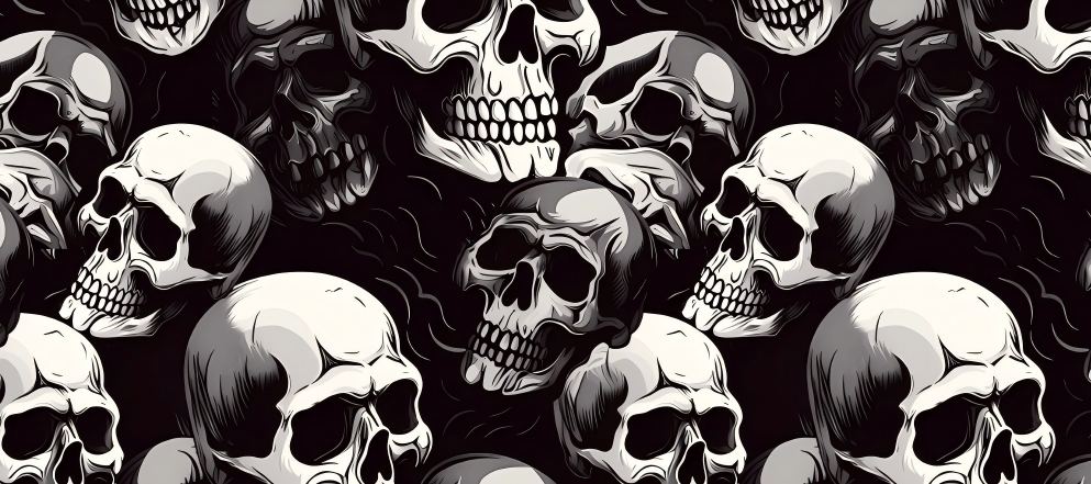 Skull series Custom Vinyl Car Wrap