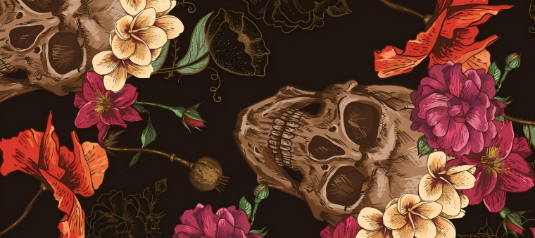 Skull series Custom Vinyl Car Wrap