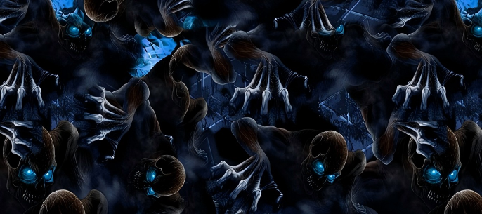 Skull series Custom Vinyl Car Wrap