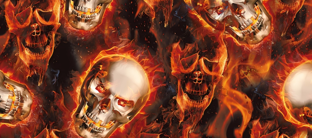 Skull series Custom Vinyl Car Wrap