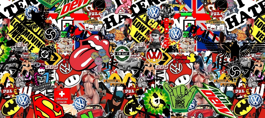 Cartoon series Custom Vinyl Car Wrap