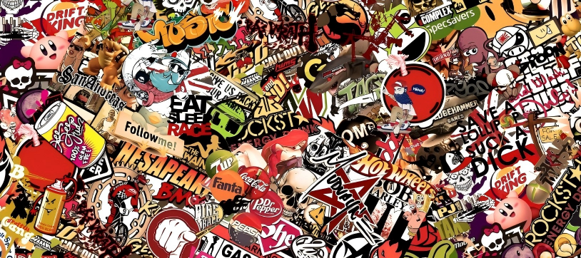 Cartoon series Custom Vinyl Car Wrap