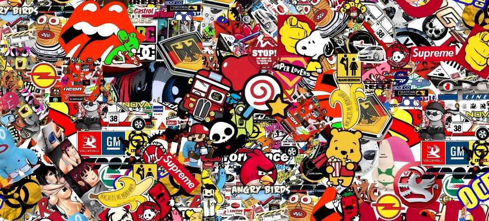 Cartoon series Custom Vinyl Car Wrap