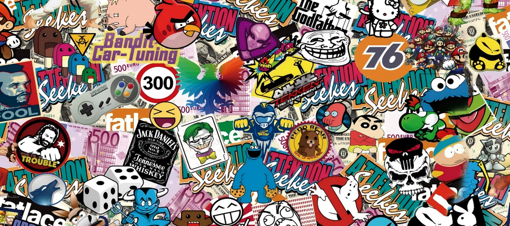 Cartoon series Custom Vinyl Car Wrap