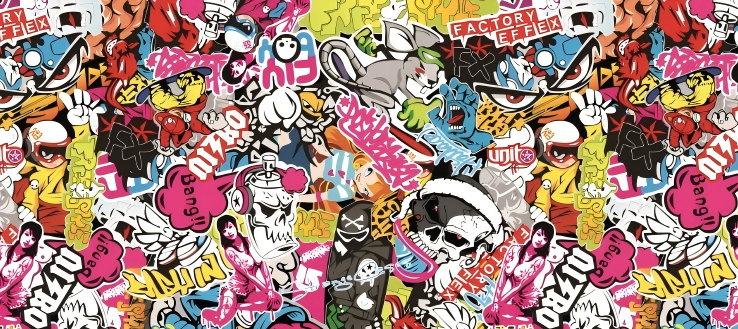 Cartoon series Custom Vinyl Car Wrap