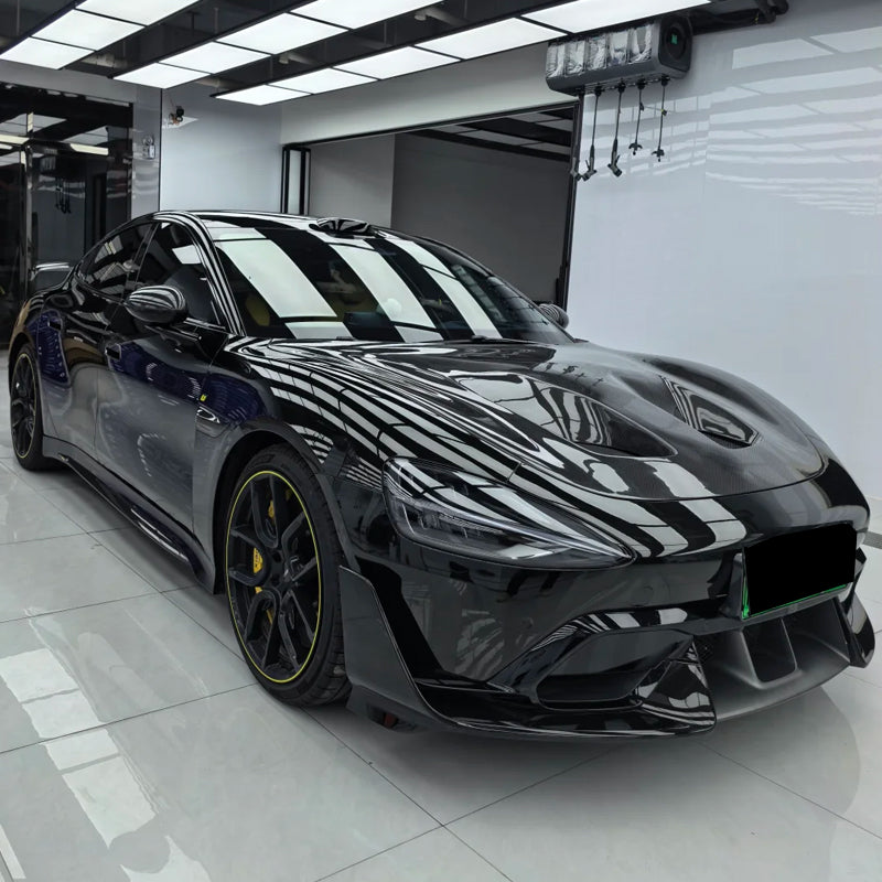 Gloss Metallic Black(FYL-PET031) Car Film Viny Wrap