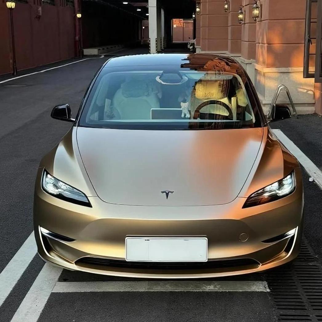 Gloss Metallic Champagne Gold(FYL-PET035) Car Film Viny Wrap