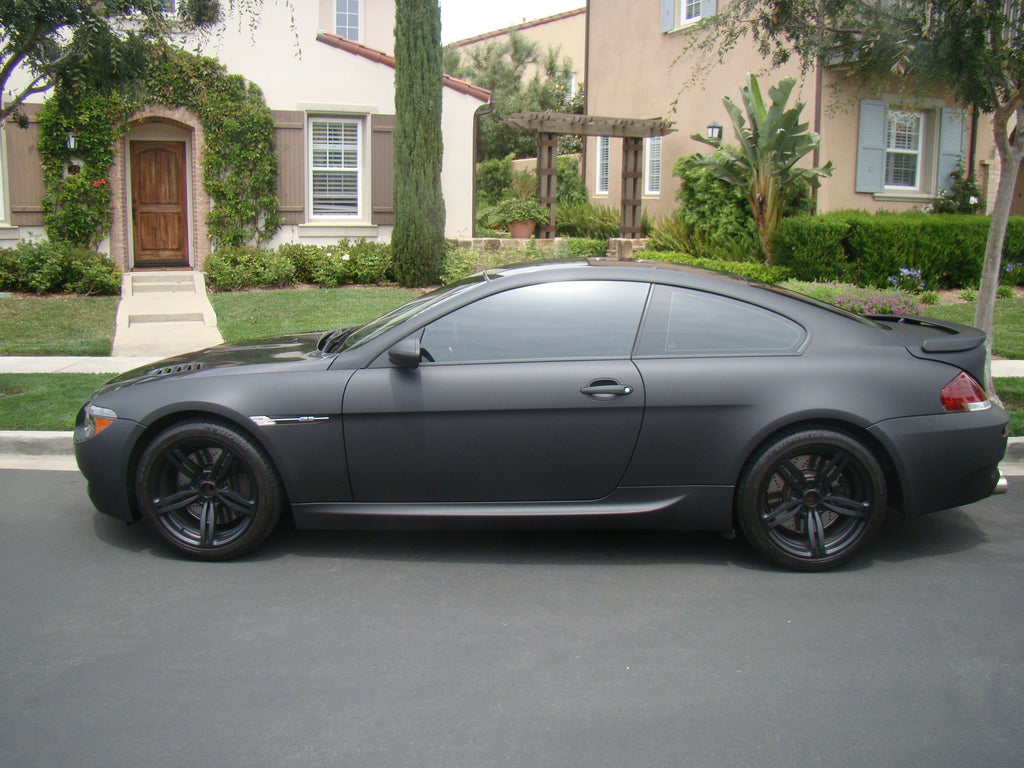Super matte Black(FYL-PET083) Car Film Viny Wrap