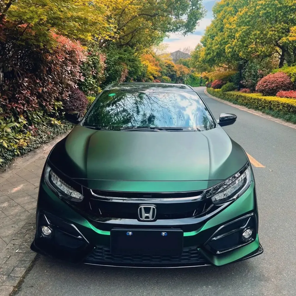 Liquid Metal Venom Green(FYL-PET146) Car Film Viny Wrap