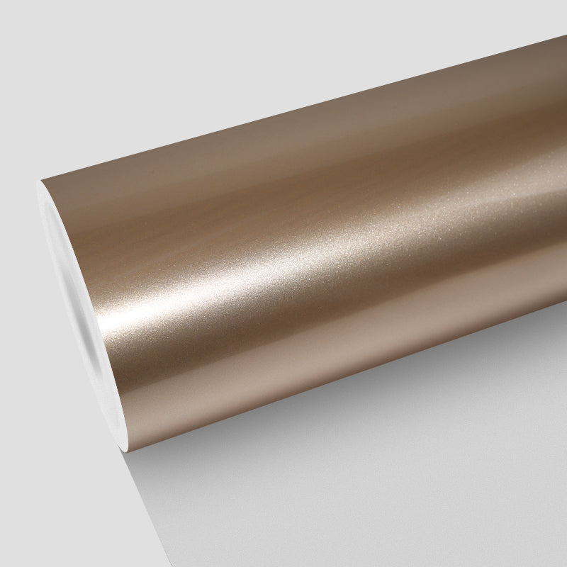 Gloss Metallic Champagne Gold(FYL-PET035) Car Film Viny Wrap