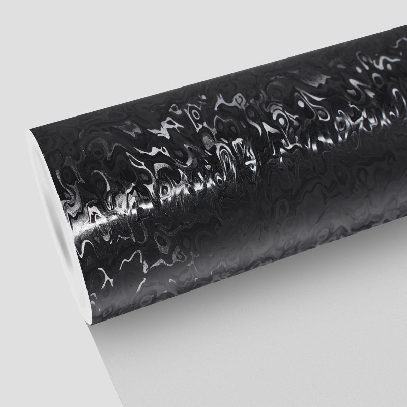 Ghost Metaverse Black(FYL-PET176) Car Film Viny Wrap