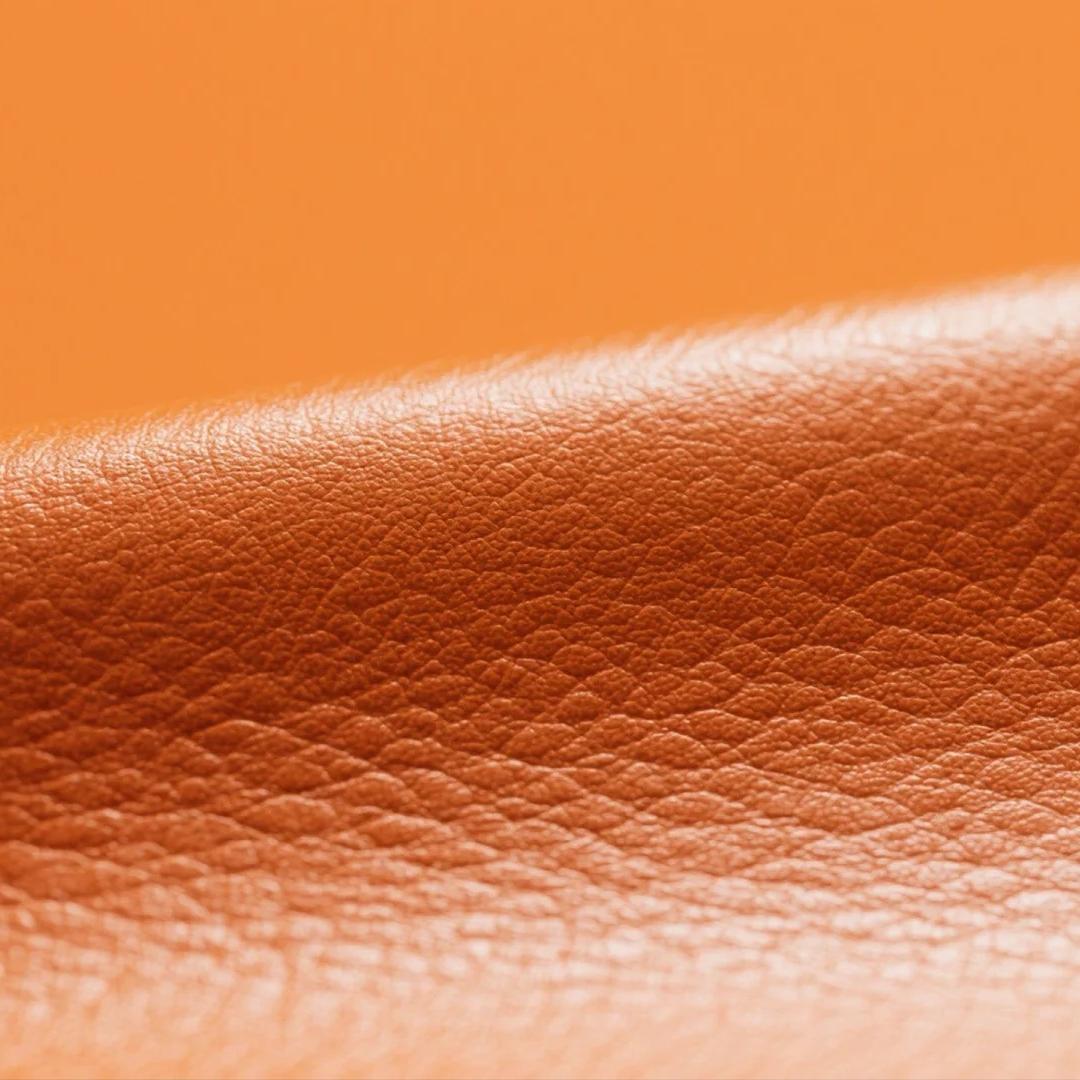 4 way-stretch Leather Car Interior Film (Orange)