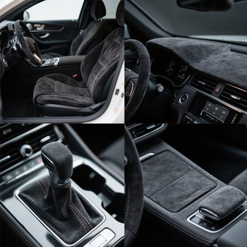 FYL 0.4mm Cashmere Interior Film(Black)