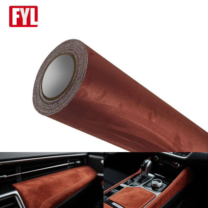 FYL 0.4mm Cashmere Interior Film(Brown)