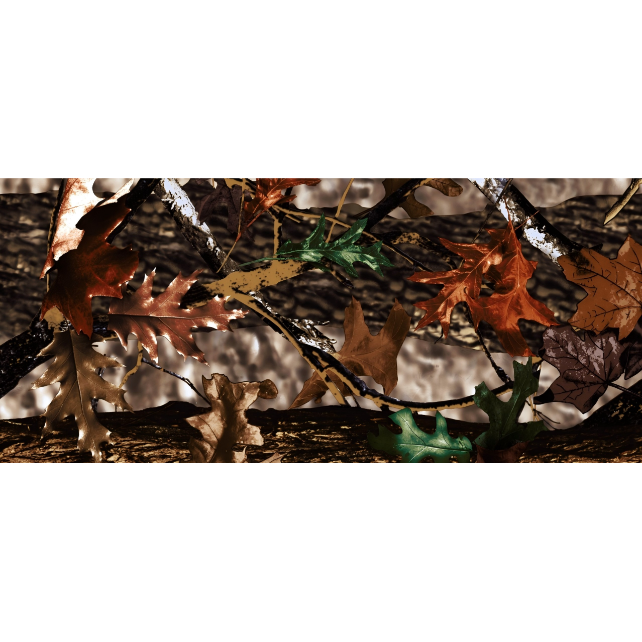 Leaf Series Custom Vinyl Car Wrap