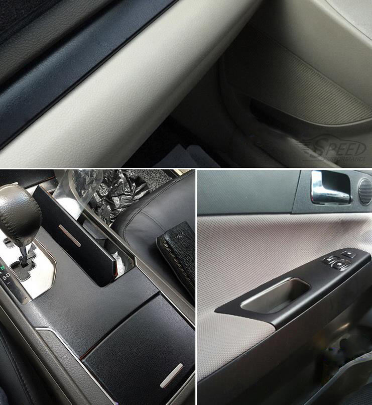 2 way-stretch Leather Car Interior Film